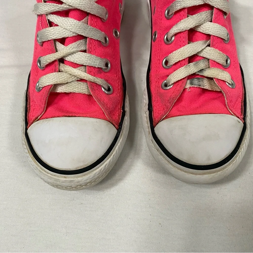 Converse All Star Low Top Pink Shoes Kids Girls Youth Size 12